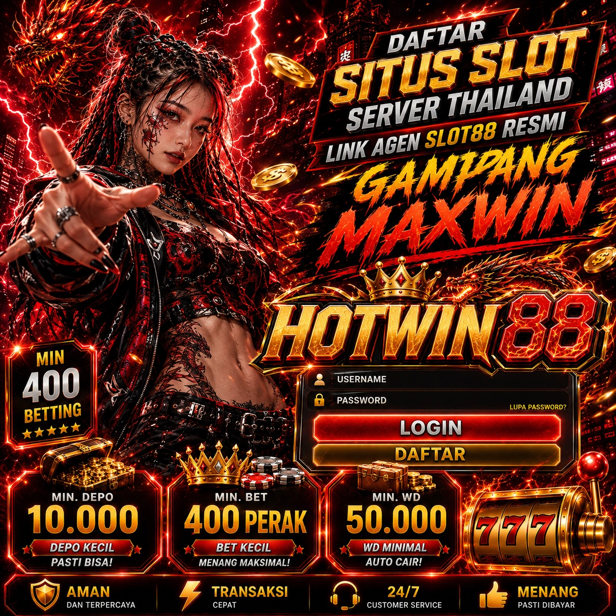 HOTWIN88 - Daftar Situs Slot Server Thailand Live Link Gacor Slot88 Resmi